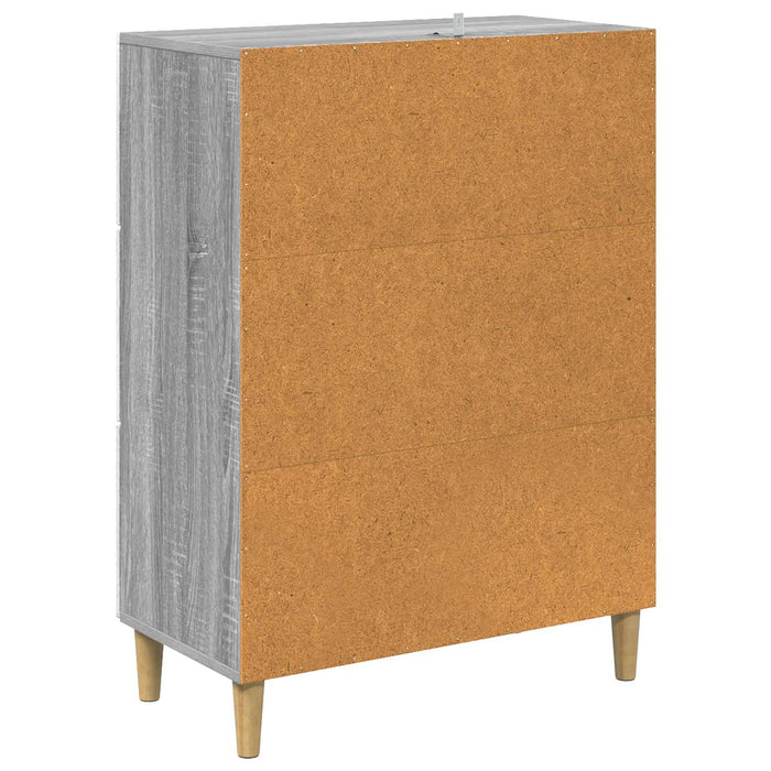 Dulap cu sertare Sonoma gri 66 x 34,5 x 90 cm Lemn prelucrat - WALTI WALTI