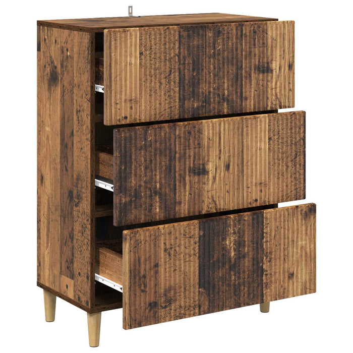 Dulap cu sertare Lemn vechi 66 x 34,5 x 90 cm Lemn prelucrat - WALTI WALTI