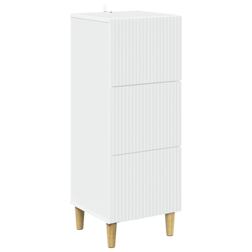 Dulap cu sertare Alb 33 x 34,5 x 90 cm Lemn prelucrat - WALTI WALTI