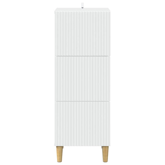 Dulap cu sertare Alb 33 x 34,5 x 90 cm Lemn prelucrat WALTI