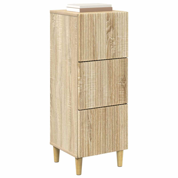 Dulap cu sertare Stejar Sonoma 33 x 34,5 x 90 cm Lemn prelucrat - WALTI WALTI