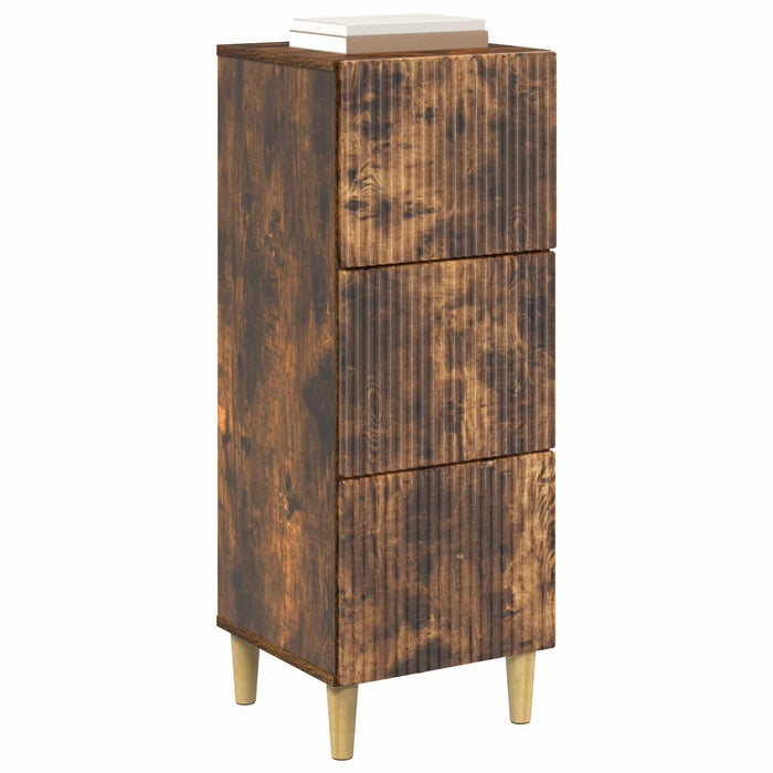Dulap cu sertare Stejar fumuriu 33 x 34,5 x 90 cm - WALTI WALTI