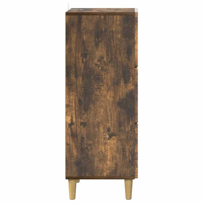Dulap cu sertare Stejar fumuriu 33 x 34,5 x 90 cm - WALTI WALTI
