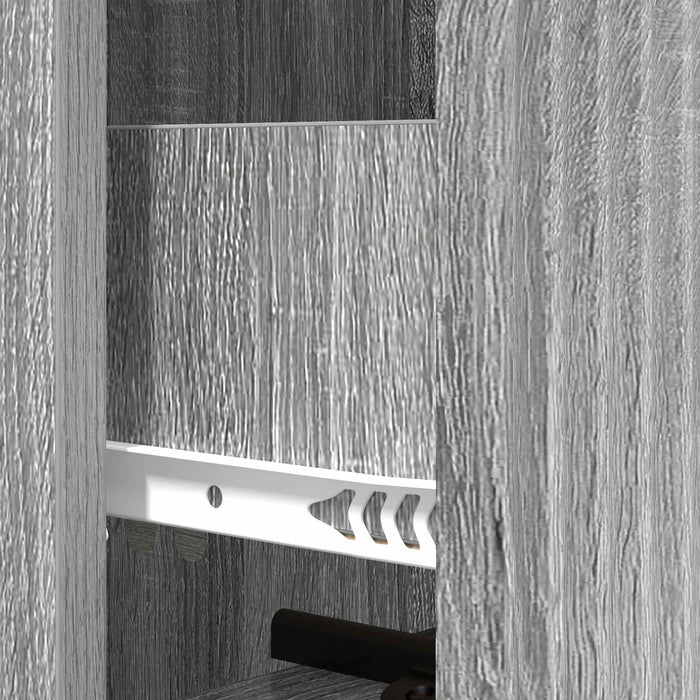 Dulap cu sertare Sonoma gri 33 x 34,5 x 90 cm Lemn prelucrat - WALTI WALTI