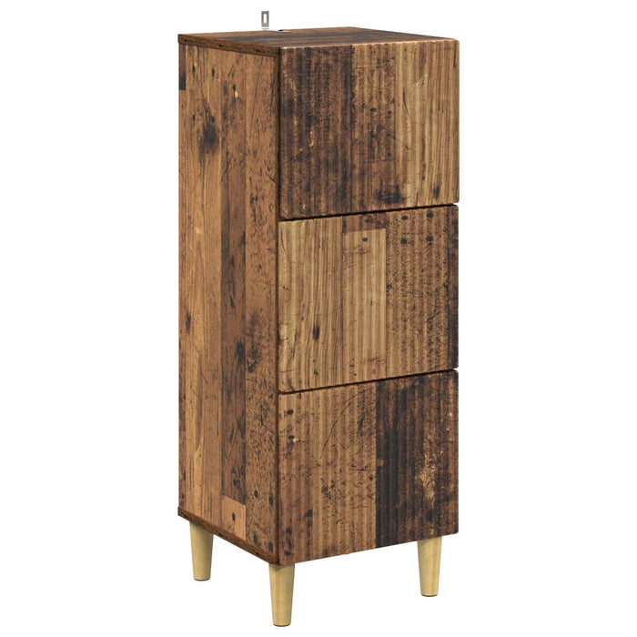 Dulap cu sertare Lemn vechi 33 x 34,5 x 90 cm Lemn prelucrat - WALTI WALTI