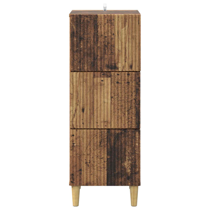Dulap cu sertare Lemn vechi 33 x 34,5 x 90 cm Lemn prelucrat - WALTI WALTI