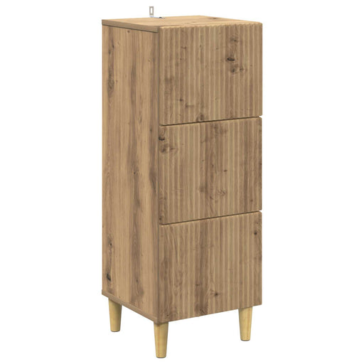Dulap cu sertare Stejar Artizanal 33 x 34,5 x 90 cm - WALTI WALTI