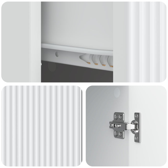 Bufet cu sertar Alb 66 x 34,5 x 90 cm Lemn prelucrat - WALTI WALTI