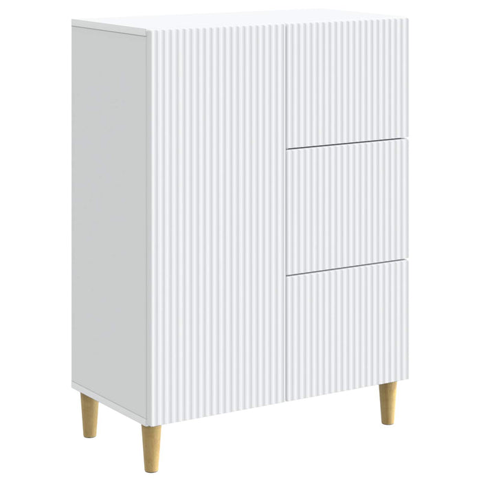 Bufet cu sertar Alb 66 x 34,5 x 90 cm Lemn prelucrat - WALTI WALTI