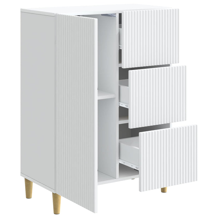 Bufet cu sertar Alb 66 x 34,5 x 90 cm Lemn prelucrat - WALTI WALTI