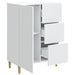 Bufet cu sertar Alb 66 x 34,5 x 90 cm Lemn prelucrat - WALTI WALTI