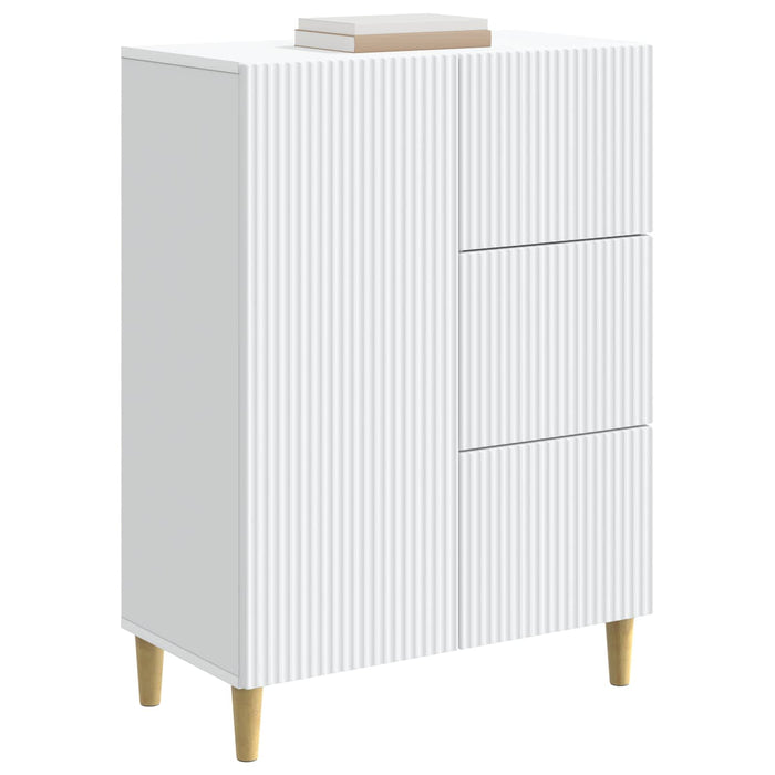 Bufet cu sertar Alb 66 x 34,5 x 90 cm Lemn prelucrat - WALTI WALTI