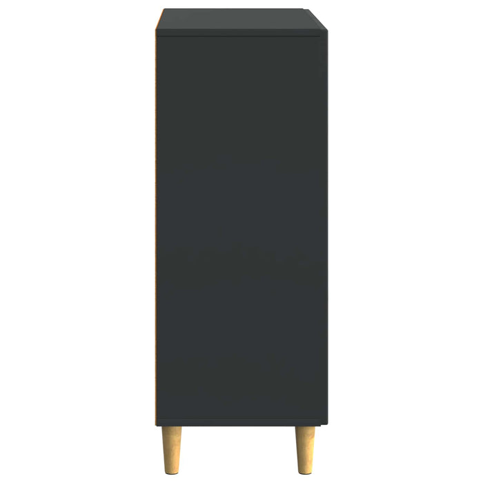 Bufet cu sertar Negru 66 x 34,5 x 90 cm Lemn prelucrat - WALTI WALTI