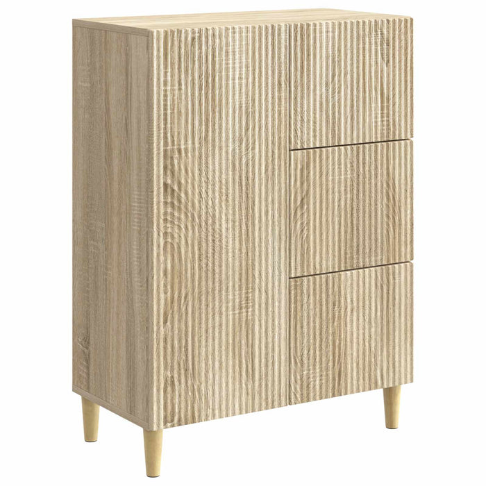 Bufet cu sertar Stejar Sonoma 66 x 34,5 x 90 cm Lemn prelucrat - WALTI WALTI