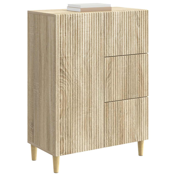 Bufet cu sertar Stejar Sonoma 66 x 34,5 x 90 cm Lemn prelucrat - WALTI WALTI