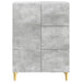 Bufet cu sertar Gri Beton 66 x 34,5 x 90 cm Lemn prelucrat - WALTI WALTI