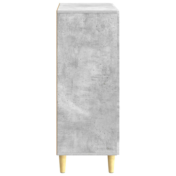 Bufet cu sertar Gri Beton 66 x 34,5 x 90 cm Lemn prelucrat - WALTI WALTI