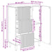 Bufet Alb foarte lucios 66 x 34,5 x 90 cm Lemn prelucrat - WALTI WALTI