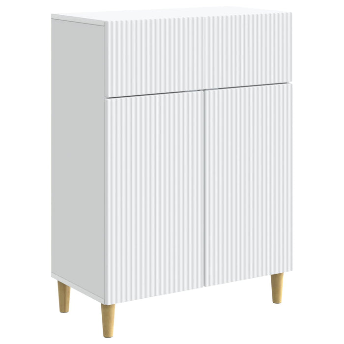 Bufet cu sertar Alb 66 x 34,5 x 90 cm Lemn prelucrat - WALTI WALTI