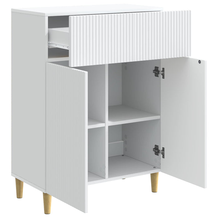 Bufet cu sertar Alb 66 x 34,5 x 90 cm Lemn prelucrat - WALTI WALTI