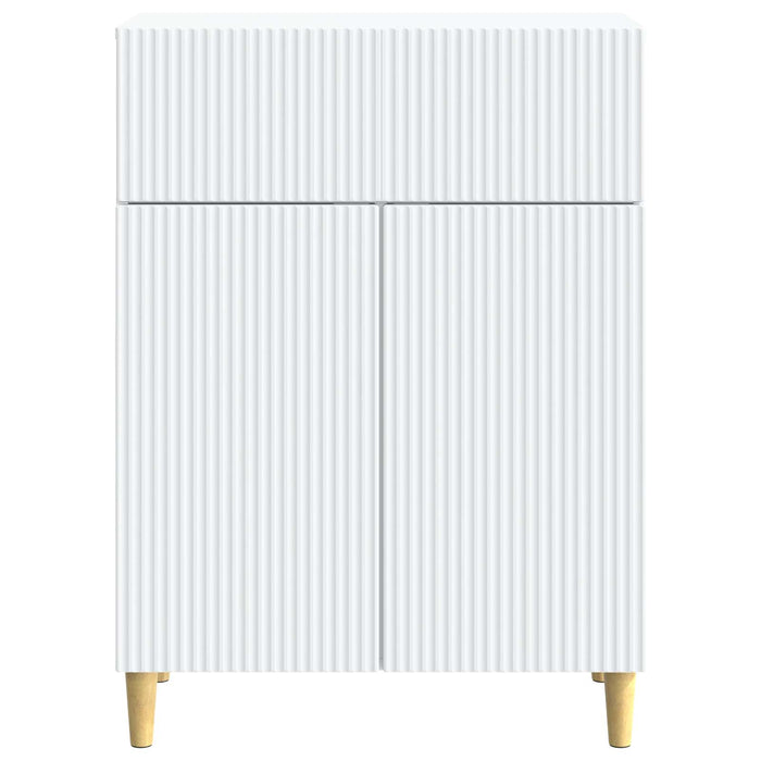 Bufet cu sertar Alb 66 x 34,5 x 90 cm Lemn prelucrat - WALTI WALTI