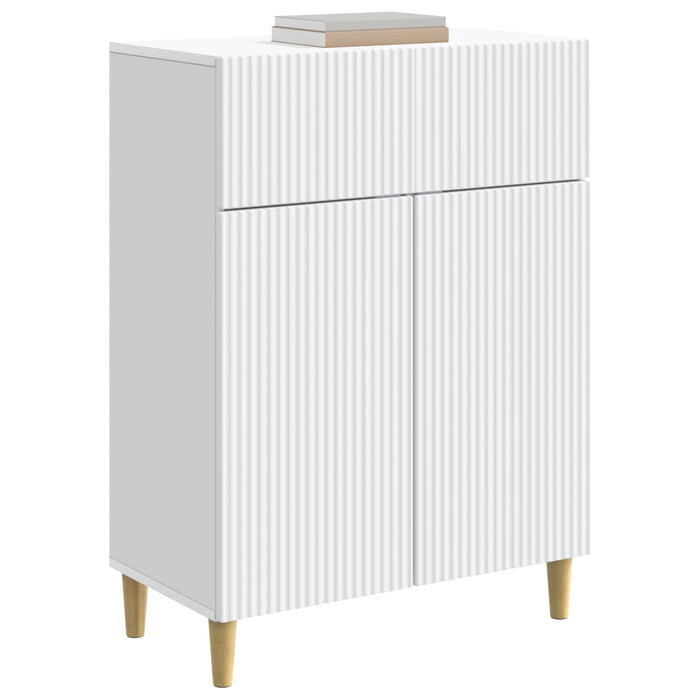 Bufet cu sertar Alb 66 x 34,5 x 90 cm Lemn prelucrat - WALTI WALTI
