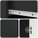Bufet cu sertar Negru 66 x 34,5 x 90 cm Lemn prelucrat - WALTI WALTI