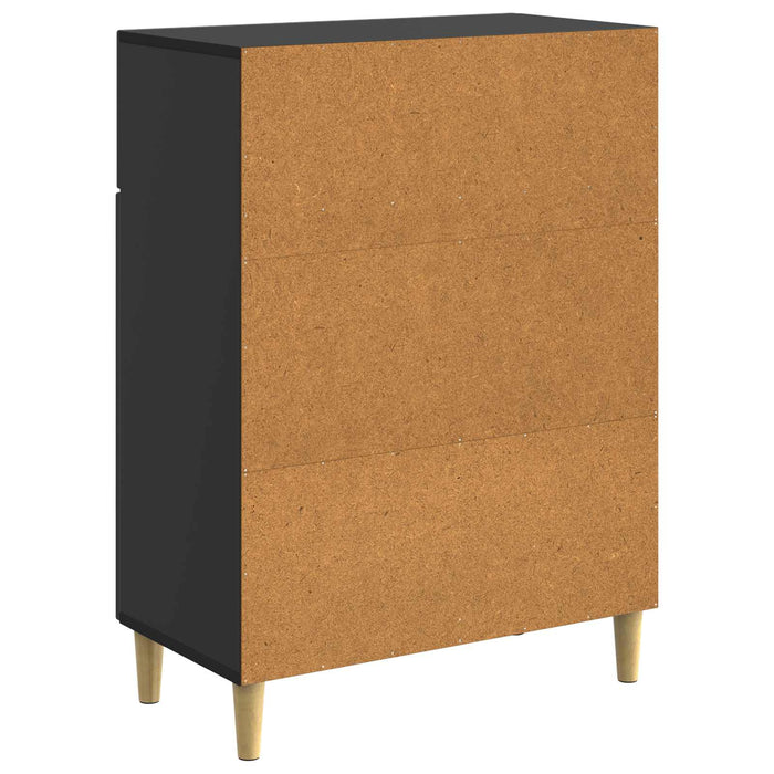 Bufet cu sertar Negru 66 x 34,5 x 90 cm Lemn prelucrat - WALTI WALTI