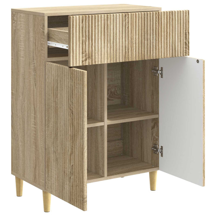 Bufet cu sertar Stejar Sonoma 66 x 34,5 x 90 cm Lemn prelucrat - WALTI WALTI