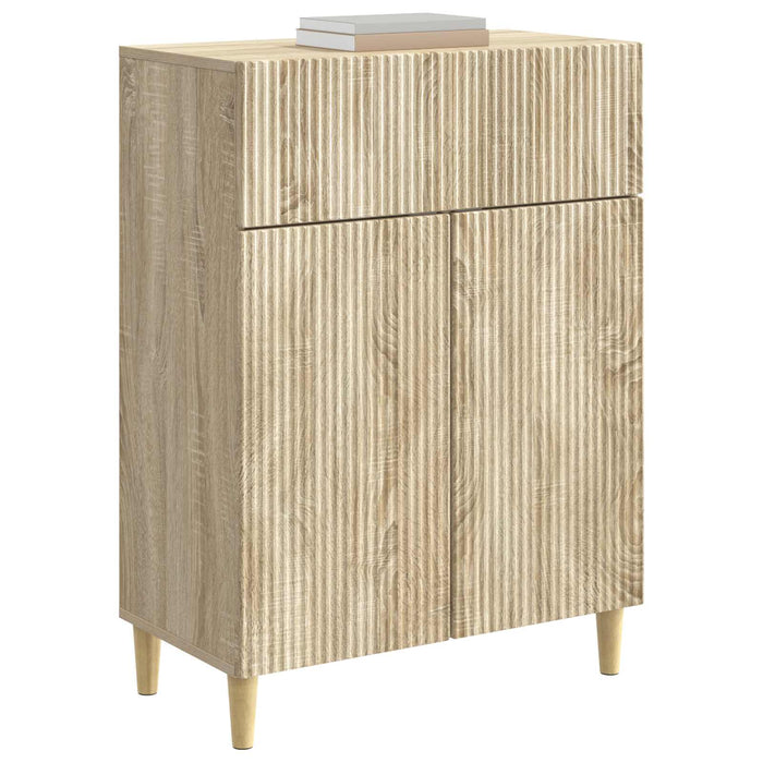 Bufet cu sertar Stejar Sonoma 66 x 34,5 x 90 cm Lemn prelucrat - WALTI WALTI