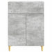 Bufet cu sertar Gri Beton 66 x 34,5 x 90 cm Lemn prelucrat - WALTI WALTI