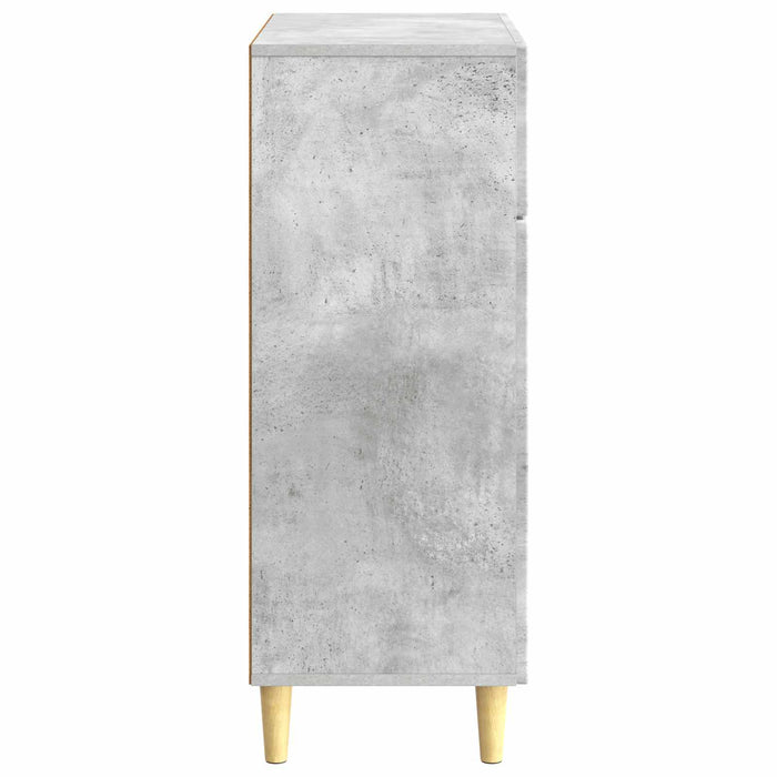 Bufet cu sertar Gri Beton 66 x 34,5 x 90 cm Lemn prelucrat - WALTI WALTI