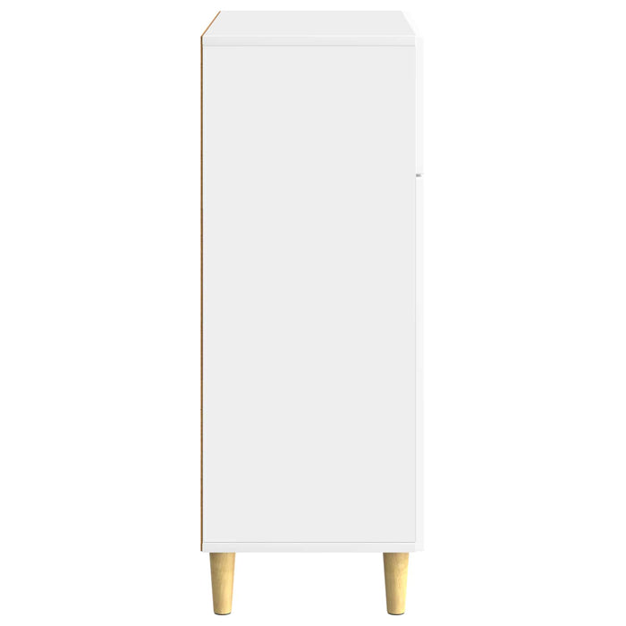 Bufet Alb foarte lucios 66 x 34,5 x 90 cm Lemn prelucrat - WALTI WALTI