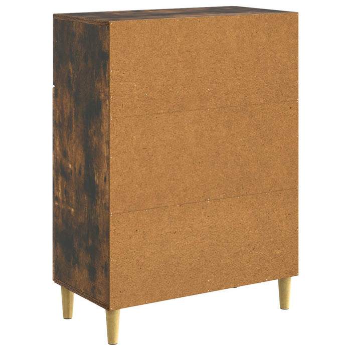 Bufet cu sertar Stejar fumuriu 66 x 34,5 x 90 cm Lemn prelucrat - WALTI WALTI