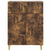 Bufet cu sertar Stejar fumuriu 66 x 34,5 x 90 cm Lemn prelucrat - WALTI WALTI