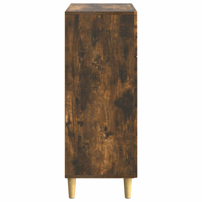 Bufet cu sertar Stejar fumuriu 66 x 34,5 x 90 cm Lemn prelucrat - WALTI WALTI