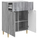Bufet cu sertar Sonoma gri 66 x 34,5 x 90 cm Lemn prelucrat - WALTI WALTI