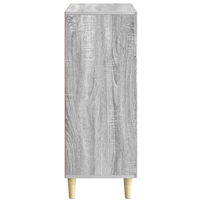 Bufet cu sertar Sonoma gri 66 x 34,5 x 90 cm Lemn prelucrat - WALTI WALTI