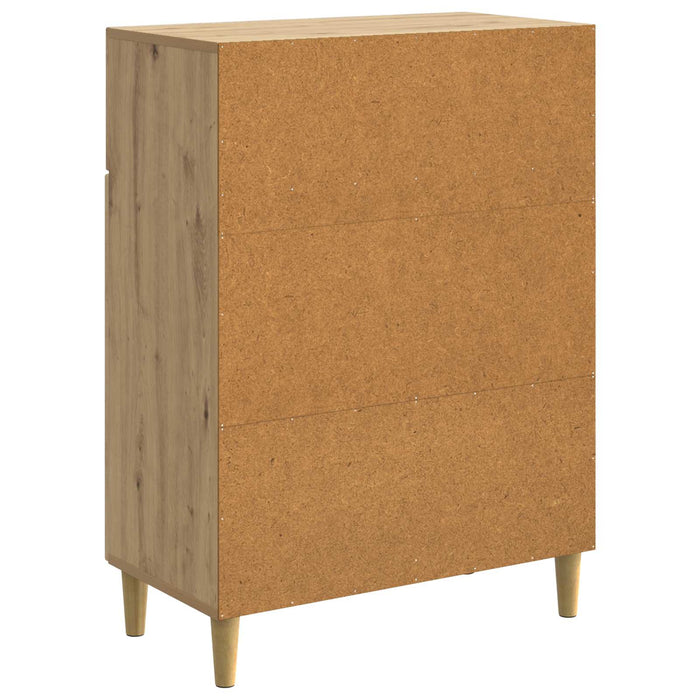 Bufet Stejar Artizanal 66 x 34,5 x 90 cm Lemn prelucrat - WALTI WALTI