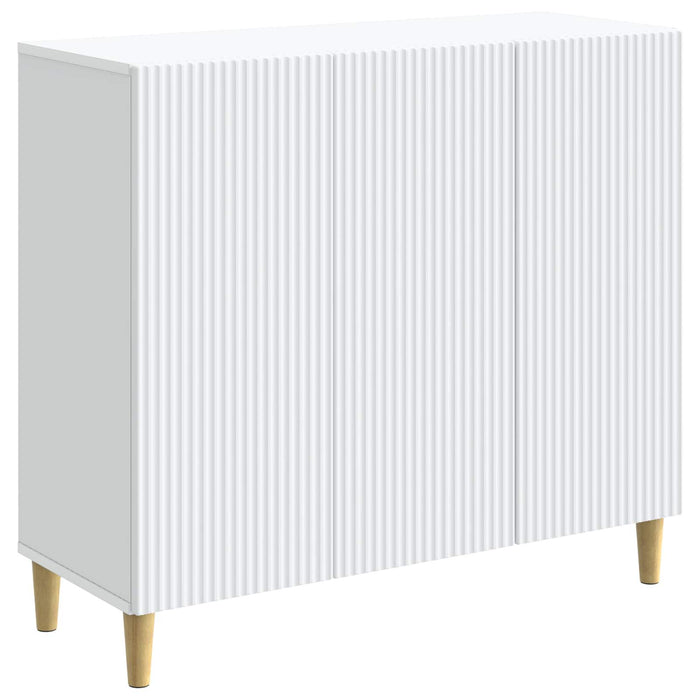 Bufet Alb 89 x 34,5 x 80 cm Lemn prelucrat - WALTI WALTI