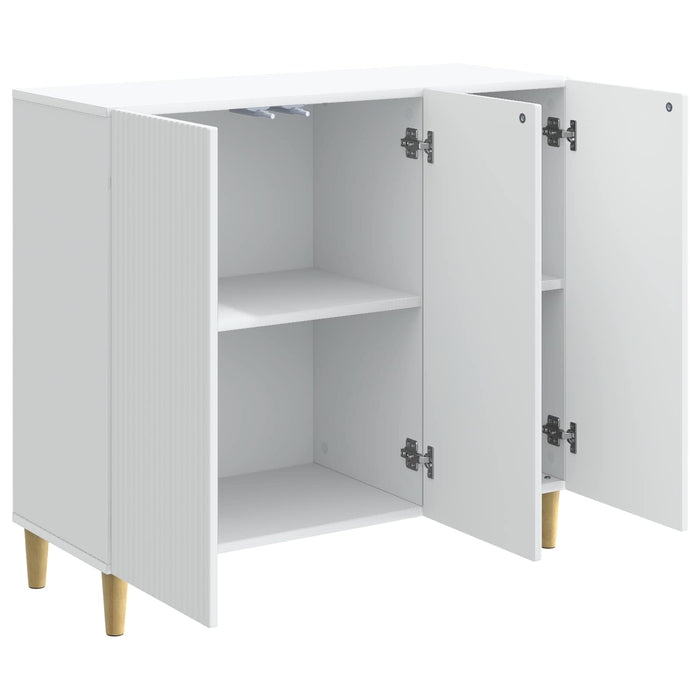 Bufet Alb 89 x 34,5 x 80 cm Lemn prelucrat - WALTI WALTI