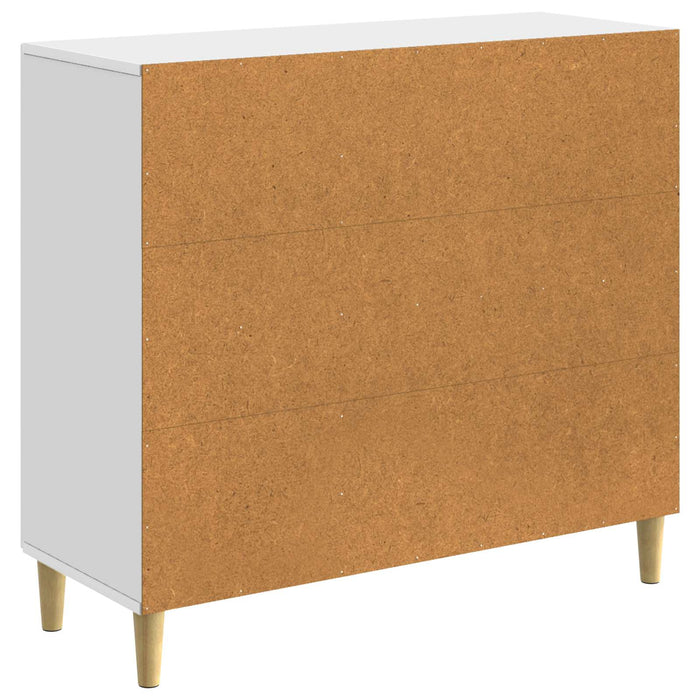 Bufet Alb 89 x 34,5 x 80 cm Lemn prelucrat - WALTI WALTI