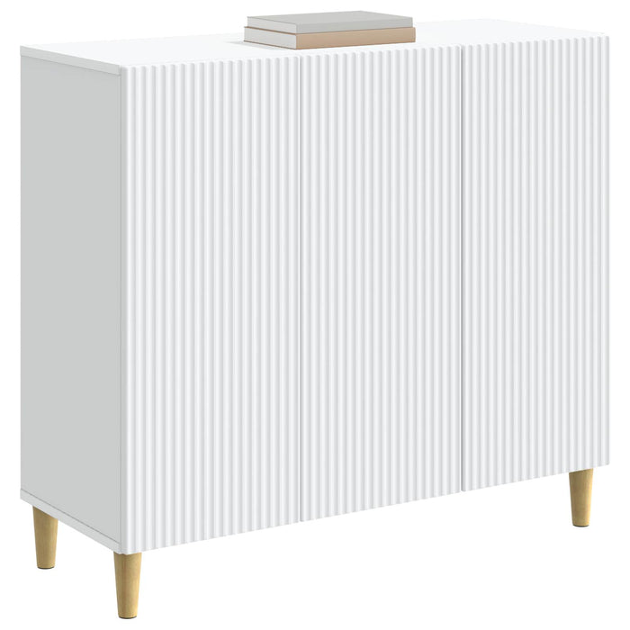 Bufet Alb 89 x 34,5 x 80 cm Lemn prelucrat - WALTI WALTI