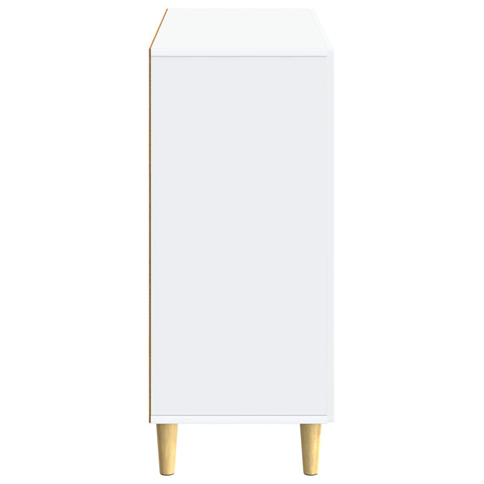 Bufet Alb 89 x 34,5 x 80 cm Lemn prelucrat - WALTI WALTI