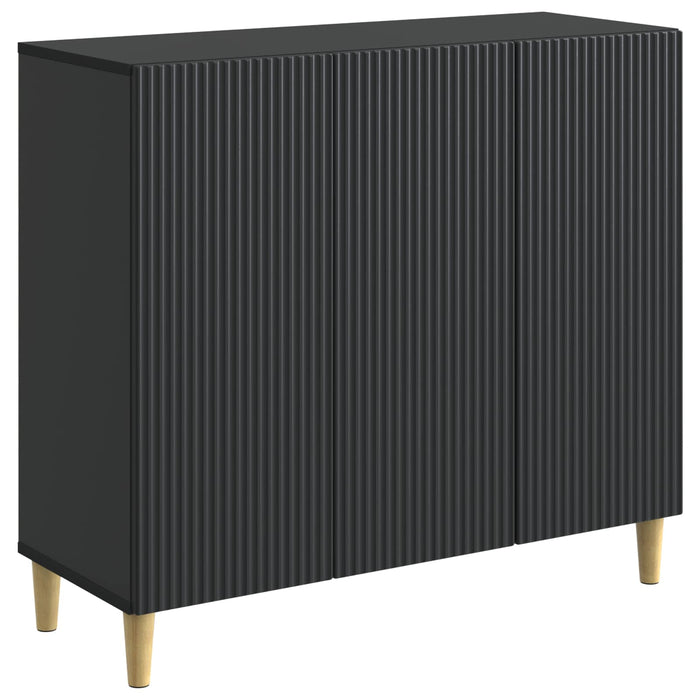 Bufet Negru 89 x 34,5 x 80 cm Lemn prelucrat - WALTI WALTI