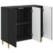Bufet Negru 89 x 34,5 x 80 cm Lemn prelucrat - WALTI WALTI