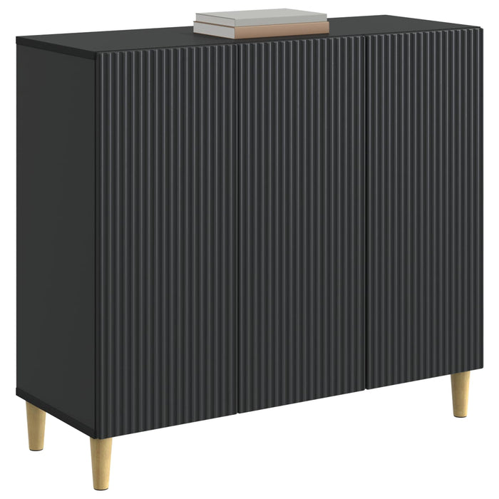 Bufet Negru 89 x 34,5 x 80 cm Lemn prelucrat - WALTI WALTI