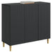 Bufet Negru 89 x 34,5 x 80 cm Lemn prelucrat - WALTI WALTI