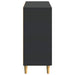 Bufet Negru 89 x 34,5 x 80 cm Lemn prelucrat - WALTI WALTI