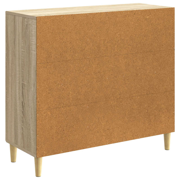Bufet Stejar Sonoma 89 x 34,5 x 80 cm Lemn prelucrat - WALTI WALTI